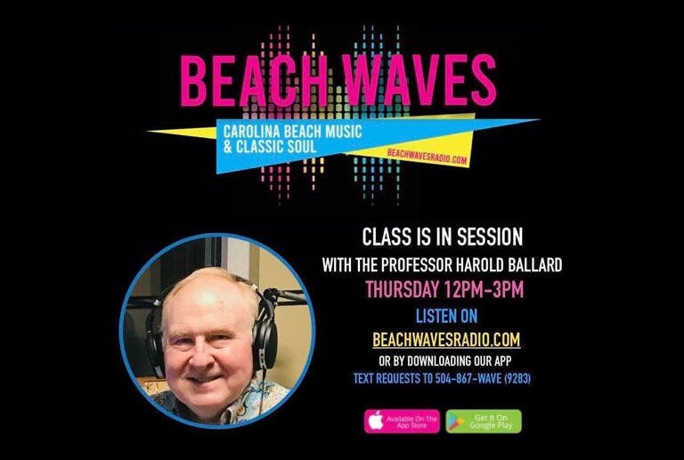 Episode 14, Talking South Carolina Podcast Interview with the Professor Harold Ballard with Beach Waves Radio Myrtle Beach, SC